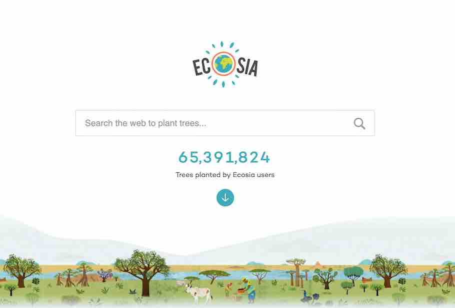 Ecosia search engine